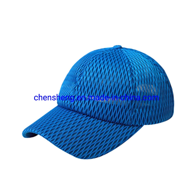 Moda personalizada Hombres Mujeres deportes de verano de la malla transpirable Ponytail Hat Gorra de béisbol