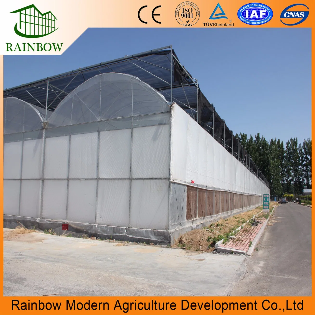 Poly Tunnel Film Agricultural Greenhouse Green House
