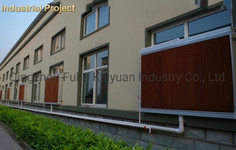 7090/7060/5090 Brown/Green/Yellow/Black Coating Evaporative Honey Comb Cooling Pad/Greenhouse/Industrial Workshop /Poultry/Chicken//Pig House/Air Cooler Fan