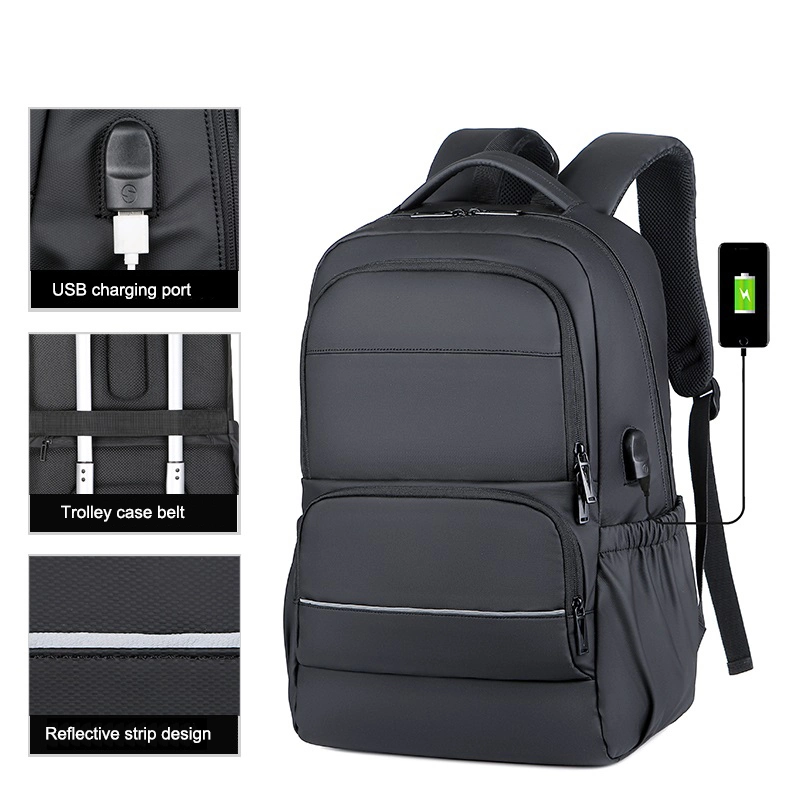 Anti Theft Password Backpack with USB Charger Waterproof Computer Business Laptops Bags for Men Backpack