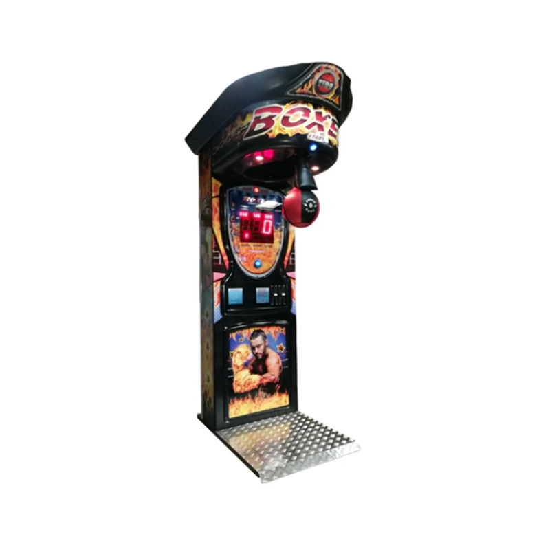 Indoor Coin Operated Boxing Machine Sport Game Hit Target Electronic Boxing Punch Machines