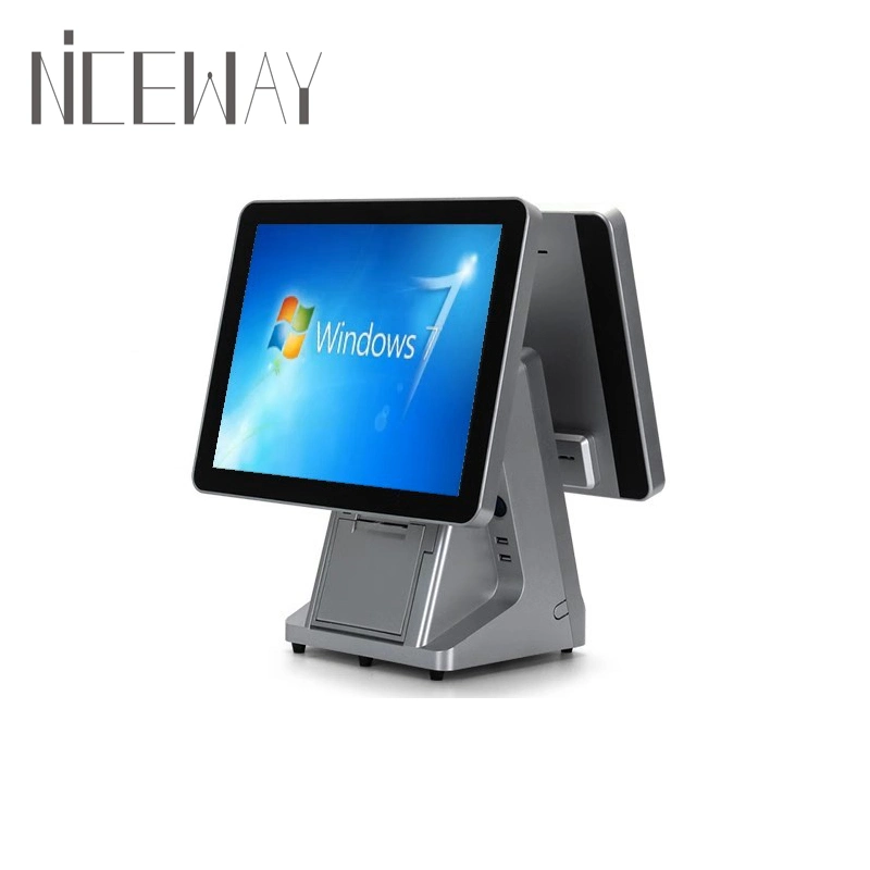 15" True Flat All in One Windows Touch POS Terminals for Restaurant