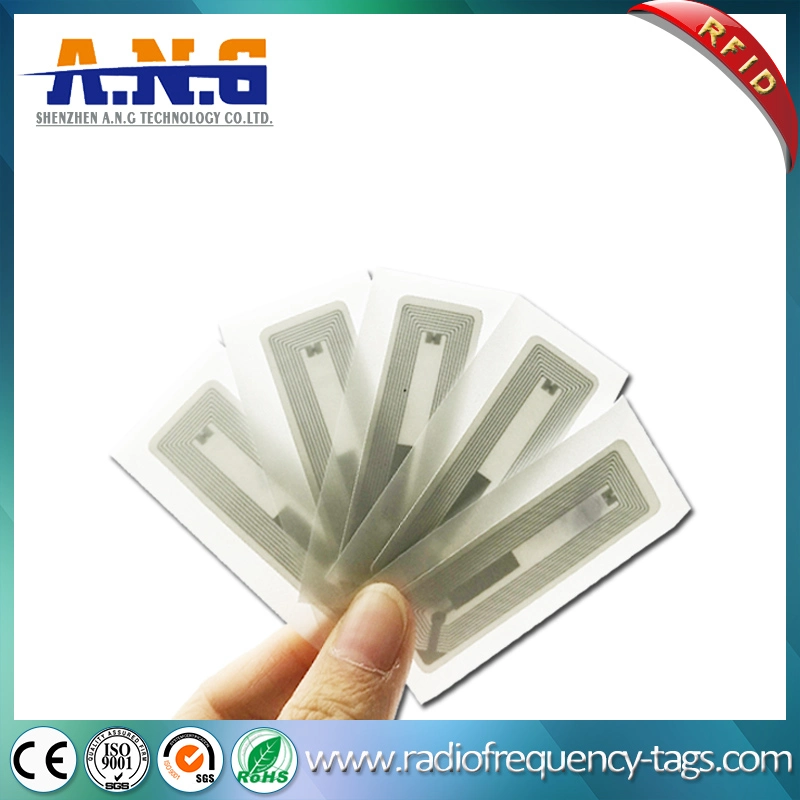 Hf RFID Tags Ultralight EV1 4k Adhesive Paper Label 56*18mm