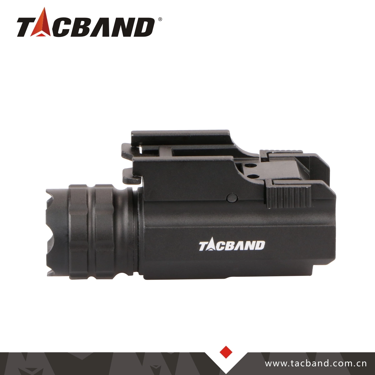 Tacband Compact LED Light 250 Lm Outdoor Weapon Flashlight for Handgun