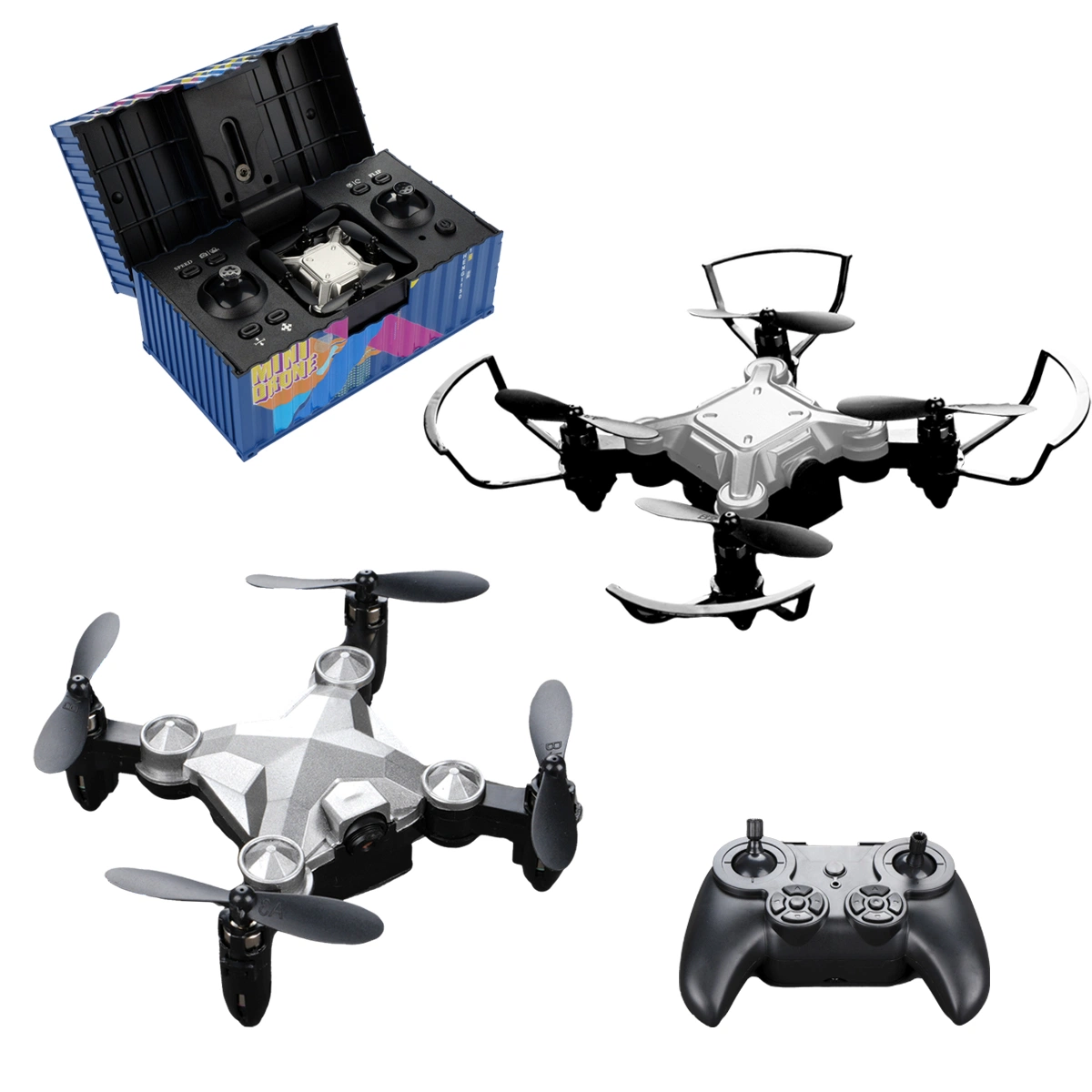 Mini Drone FPV Foldable 3D flips Dron Principiante Drones para Regalo