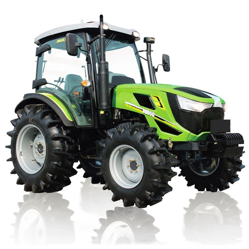 Mini Tractor de 100 CV 4WD de maquinaria agrícola de arar el equipo de la agricultura Tractores Agrícolas Diesel