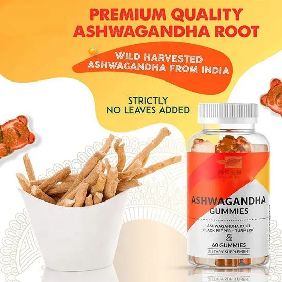 OEM Ashwagandha Extract Factorty Ashwagandha Supplements Customize Private Ashwagandha Gummies