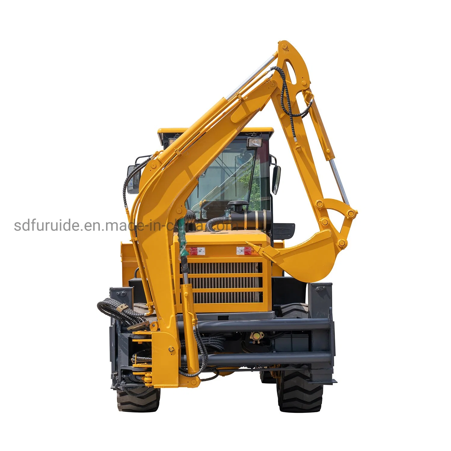 Hydraulic Diesel Engine Power Front-End Backhoe Loader