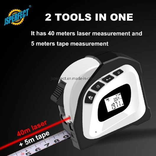 40m Laser Tape Measure with Digital Display Electronic
