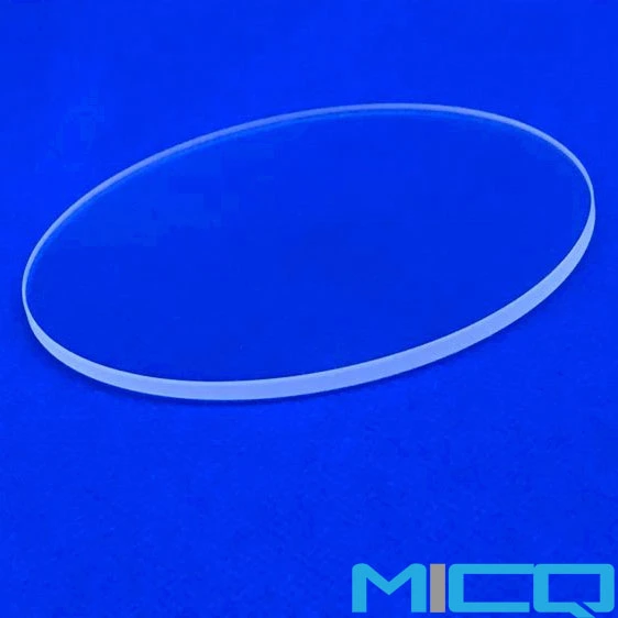 UV Lamp Silica Fused Quartz Glass Plate with High Light Transmittance