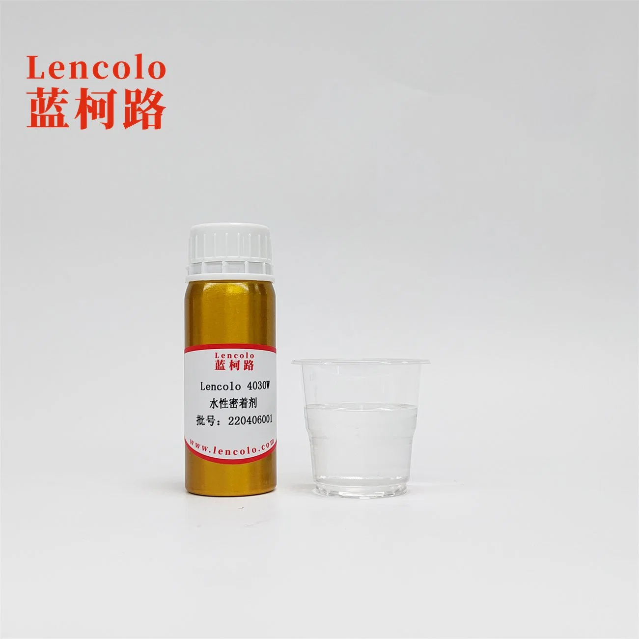 Lencolo 4030W Water-Based Adhesive Promoter Epoxy Modified Polymer Additive for Glass Coating, Ceramic Coating