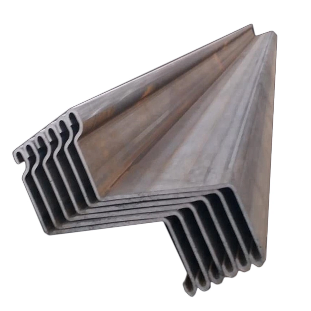 Weathering Steel Salt Water Ocean Exposure 9 mm Z Shape Steel Plate Piling Sy390 Hot Rolled Steel Sheet Pile