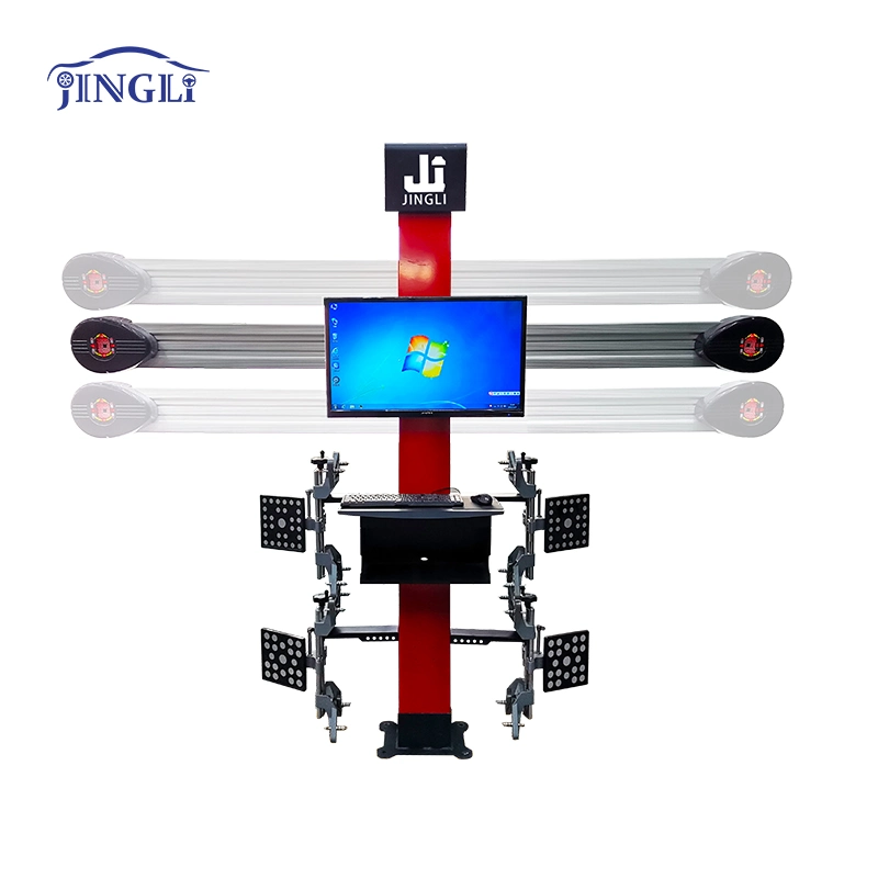 3D Wheel Alignment Machine S6 Garage /Automobile Maintenance Single Screen with Laptop