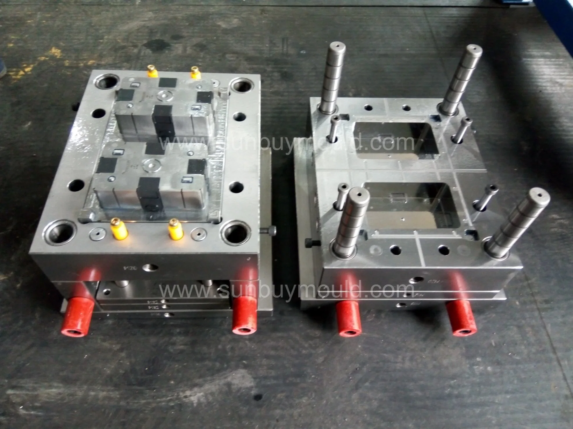 2023 Plastic Injection Commordity Bi-Coulor Tray Disk Pot Mould