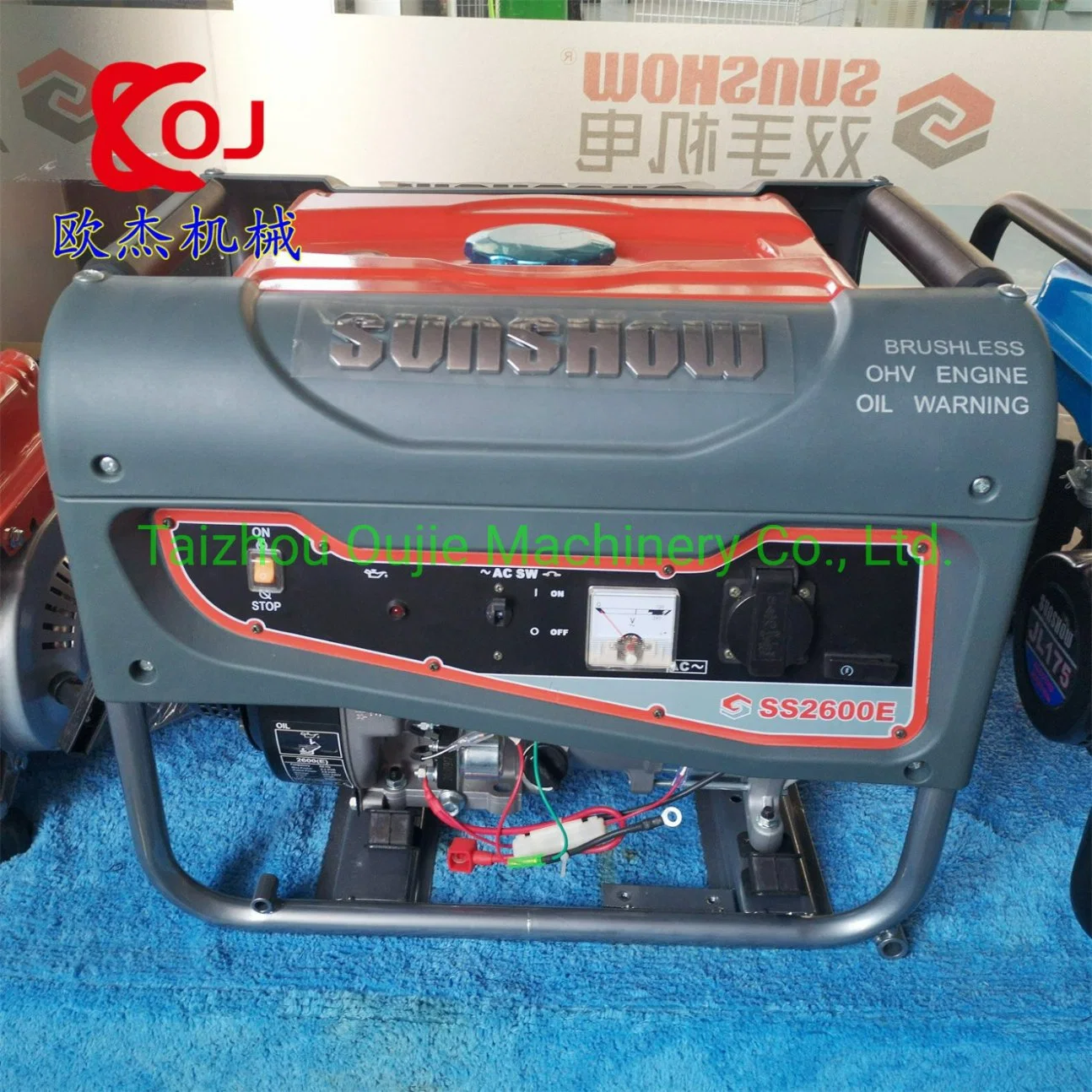 2000W Marca Sunshow grupo electrógeno de gasolina con 100% de cable de cobre de llave de arranque