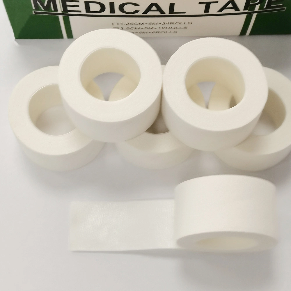 Zinc Oxide Adhesive Plaster Tinplate Pack Cotton Hot Melt Tape