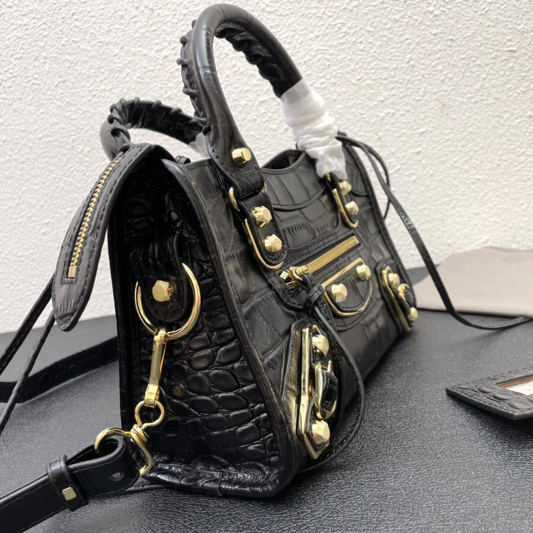 Replica Fashion Factory Purse Female Handbag Brand Designer Handbag Crocodile Motorcycle Bag