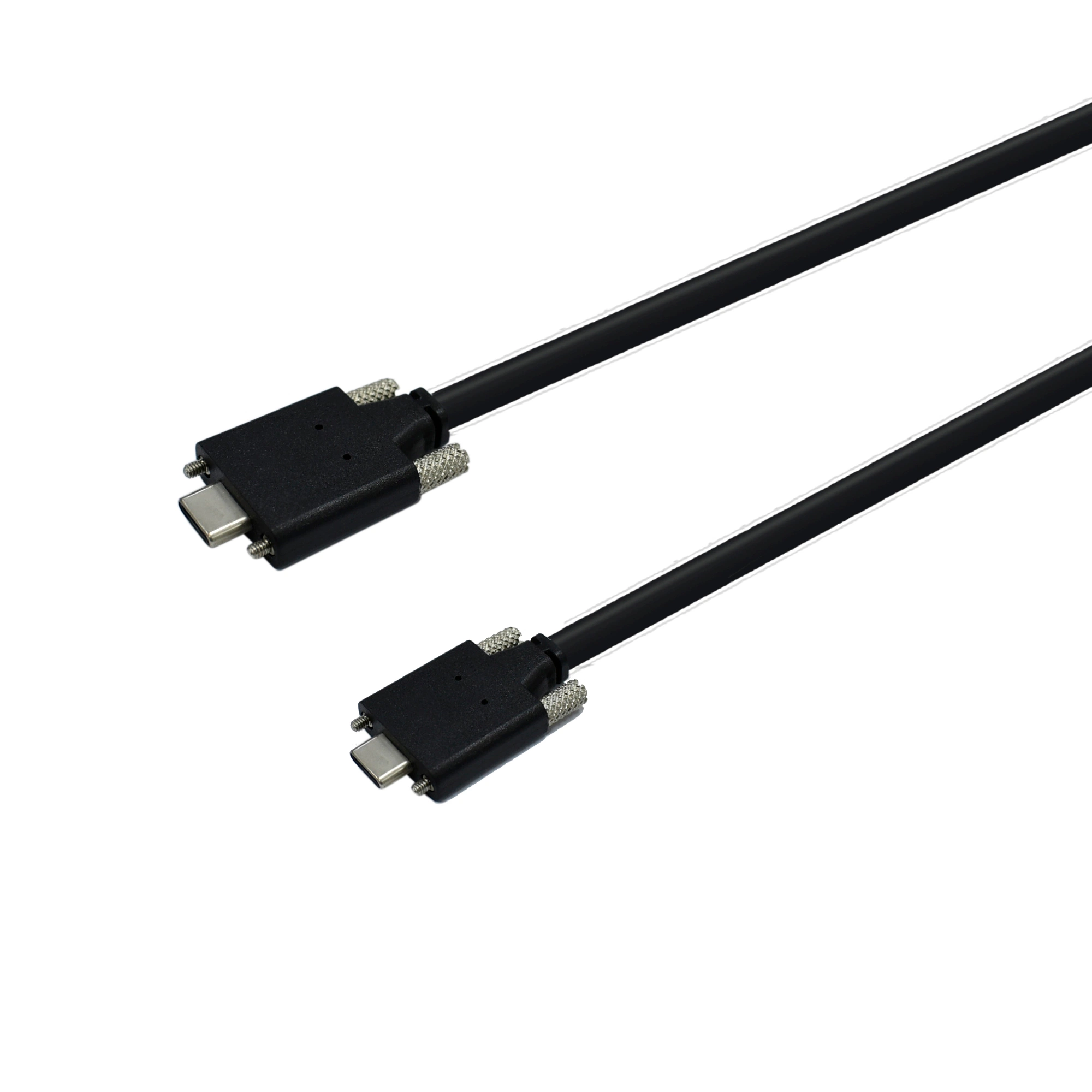 10Gbps 100W E-Markierungskabel, USB-Typ C mit Schraubverriegelung