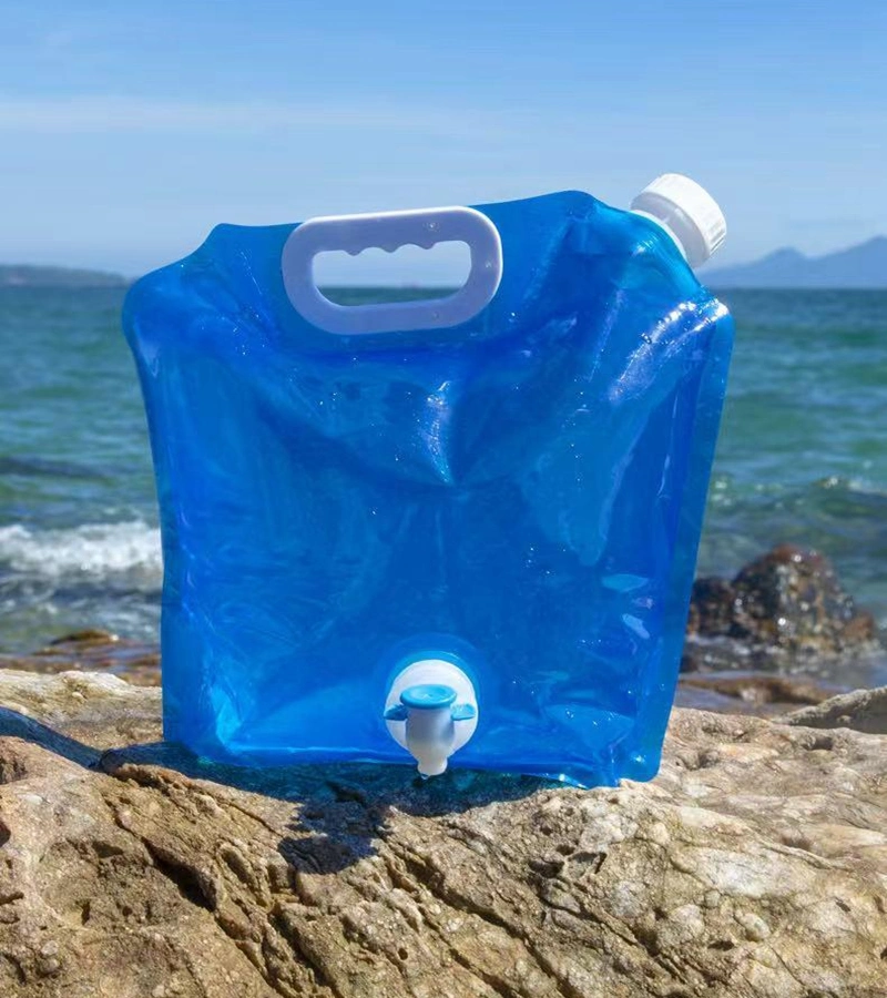 Spout Doypack Bag for Water with Handle and Valve