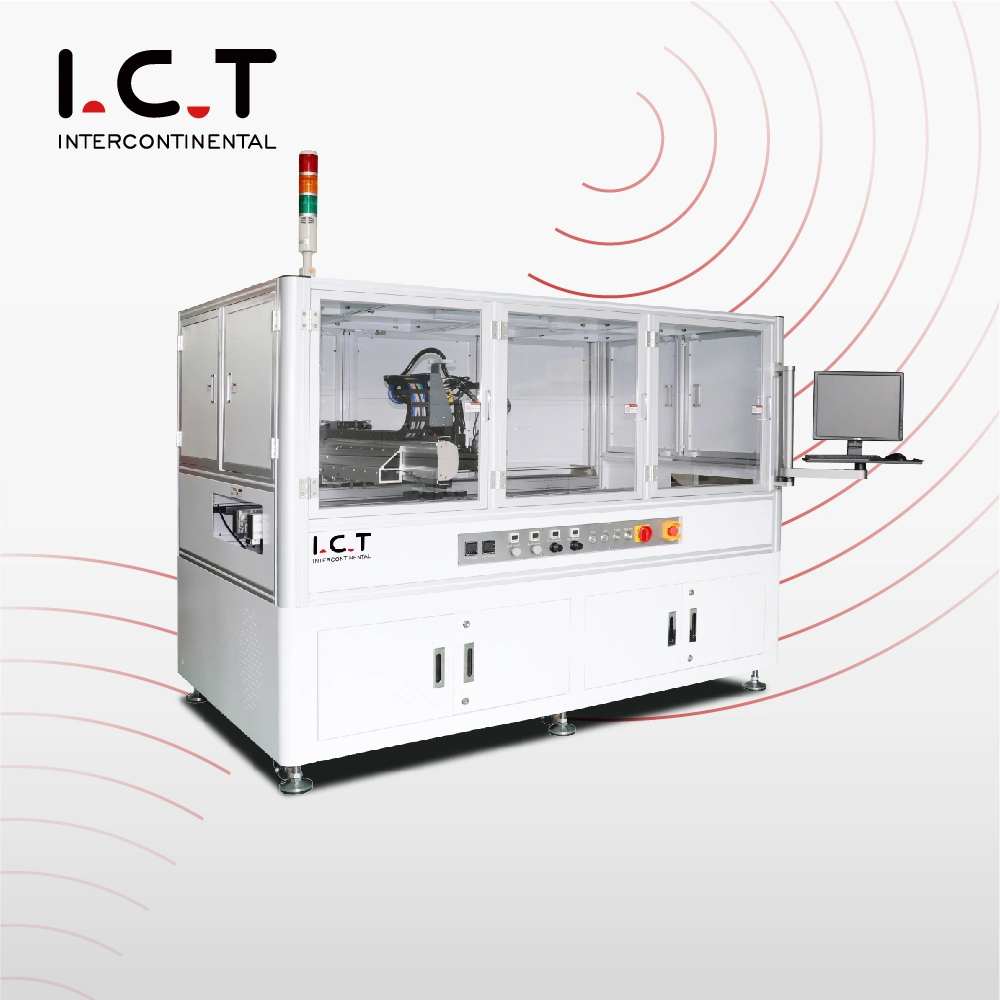 La Chine prix d'usine SMD Assemblage CMS Doming automatisé Robot de distribution de colle avec la pression de la machine baril