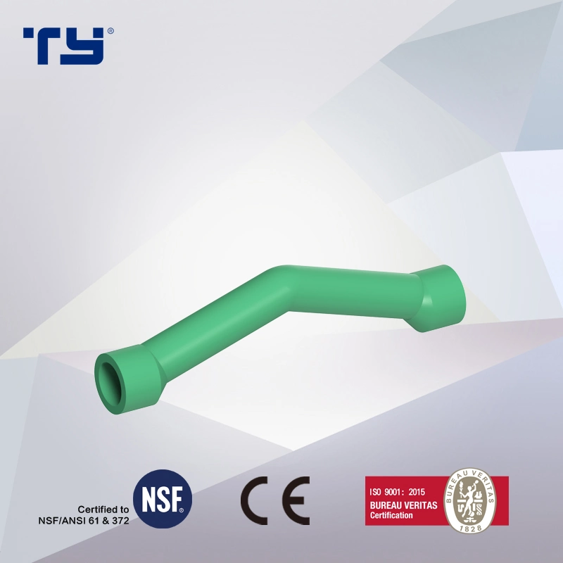 PPR Bridge with Pn12.5/Pn20/Pn16/Pn25 Pressure Plastic Pipe and Fitting Use for Hot Water