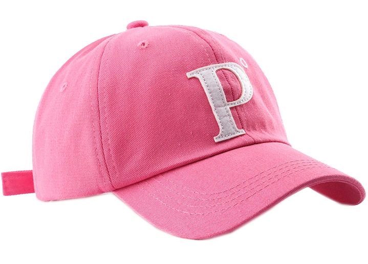 Sport Hat 100% Soft Cotton Unstructured Solid Baseball Cap Patch Embroidery Logo Adult Spring Fashion Pink Hat