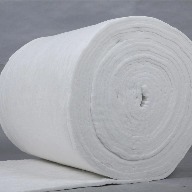 High Temperature Insulation Aluminum Silicate Needle Ceramic Fiber Heat Insulation Barrier Building Material Refractory Fireproof Cotton Blanket