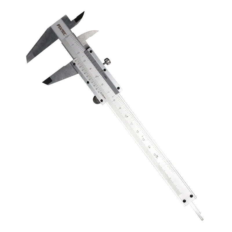 Fixtec High quality/High cost performance Carbon Steel 0-150mm Long Jaw Vernier Caliper Measuring Tool