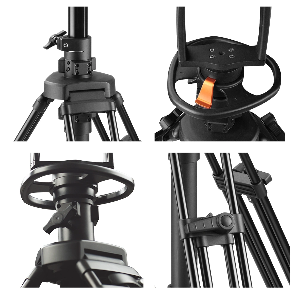 E-Image Air-Controlled Studio Tripod Pedestal with Fluid Head (EI7903A)