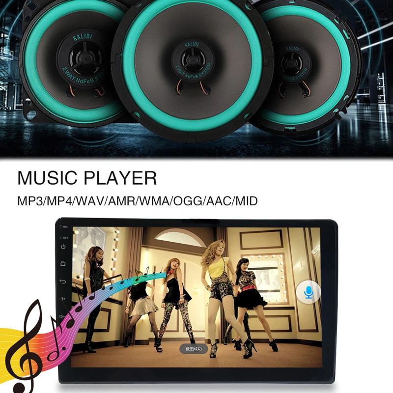 Universal Android 10.0 Cámara de visión trasera Pantalla táctil completa HD Radio de coche Android Multimedia Reproductor de CD DVD para coche de 7 pulgadas.