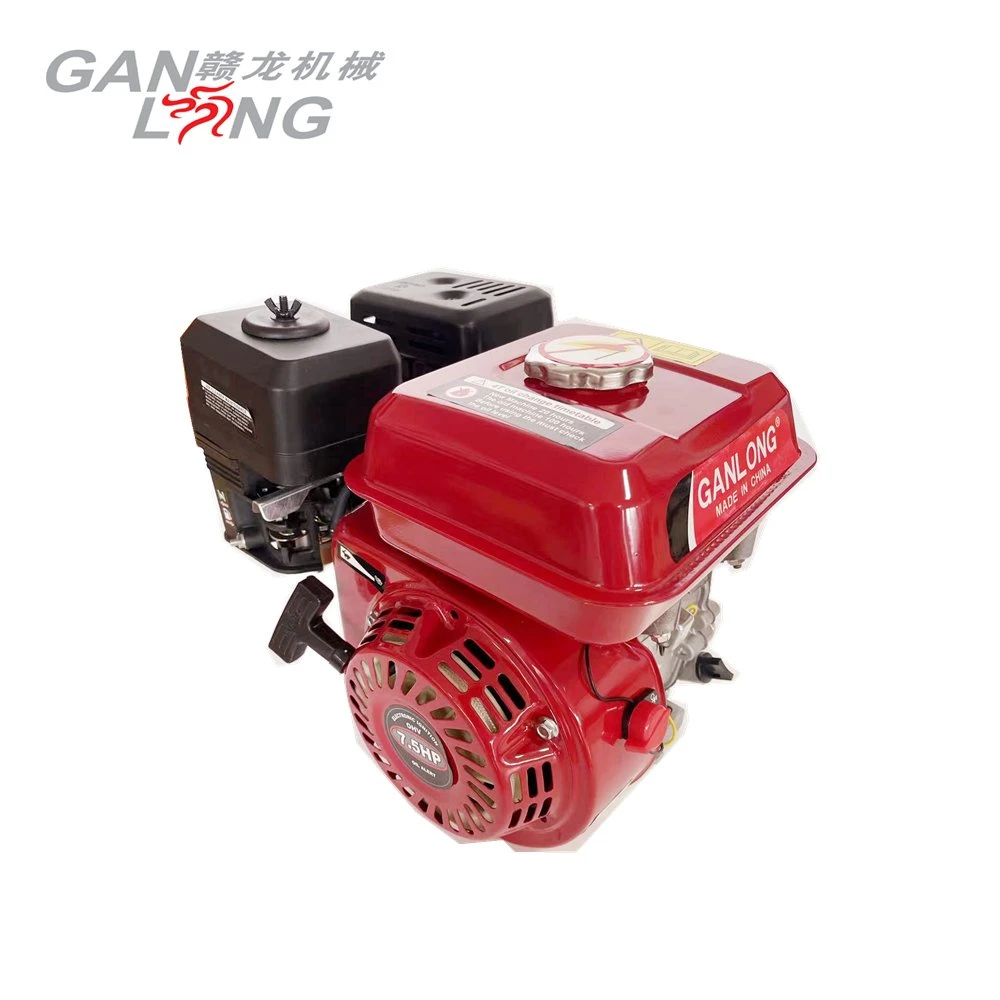 China Pas Cher refroidi par air 7.5HP 4 course de vérin unique Général 168F GX200 moteur à essence