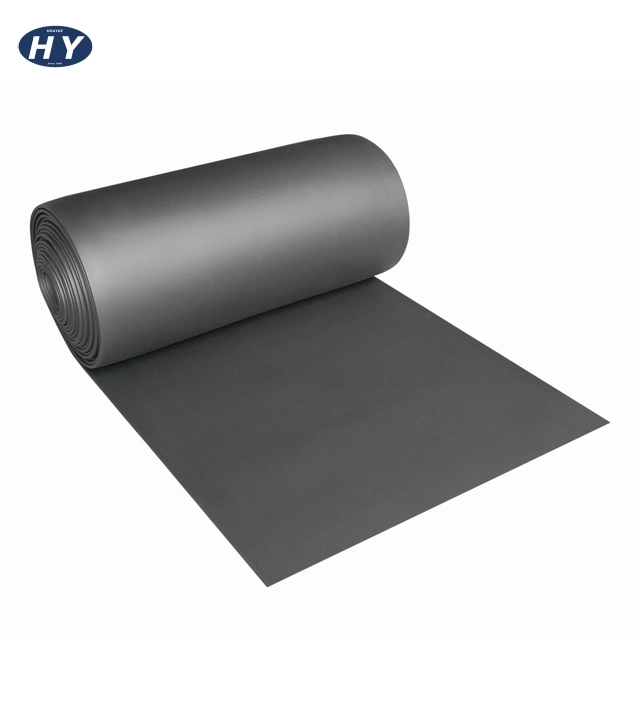 Excellent Insulation Material Elastomeric NBR PVC Rubber Foam Shhet for Building Use