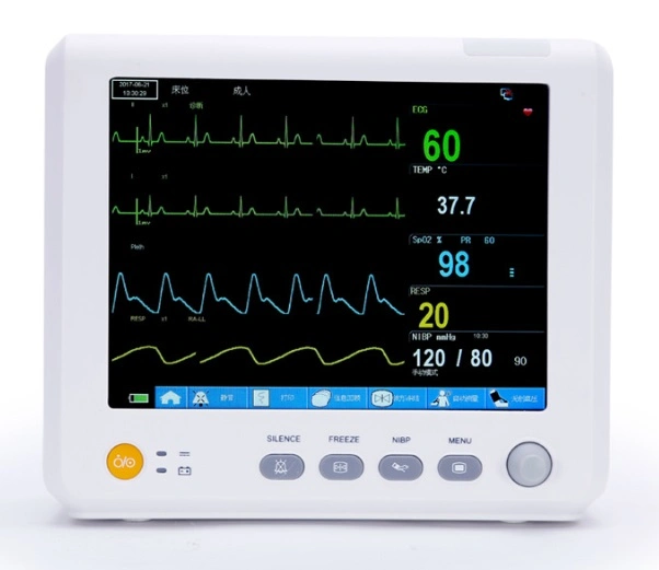 Monitor Monitor de Paciente Veterinario Vet Ew-P808m para el funcionamiento de la EFP