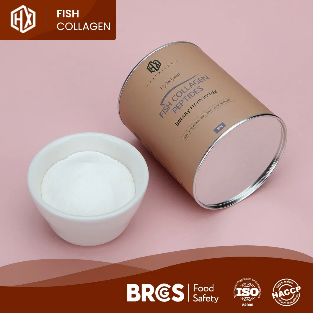 Taiwanmei diferentes tipos Collagen peptides China Proveedor mejor Collagen proteína Polvo para el músculo edificio Cod piel mejor pescado marino colágeno para Piel