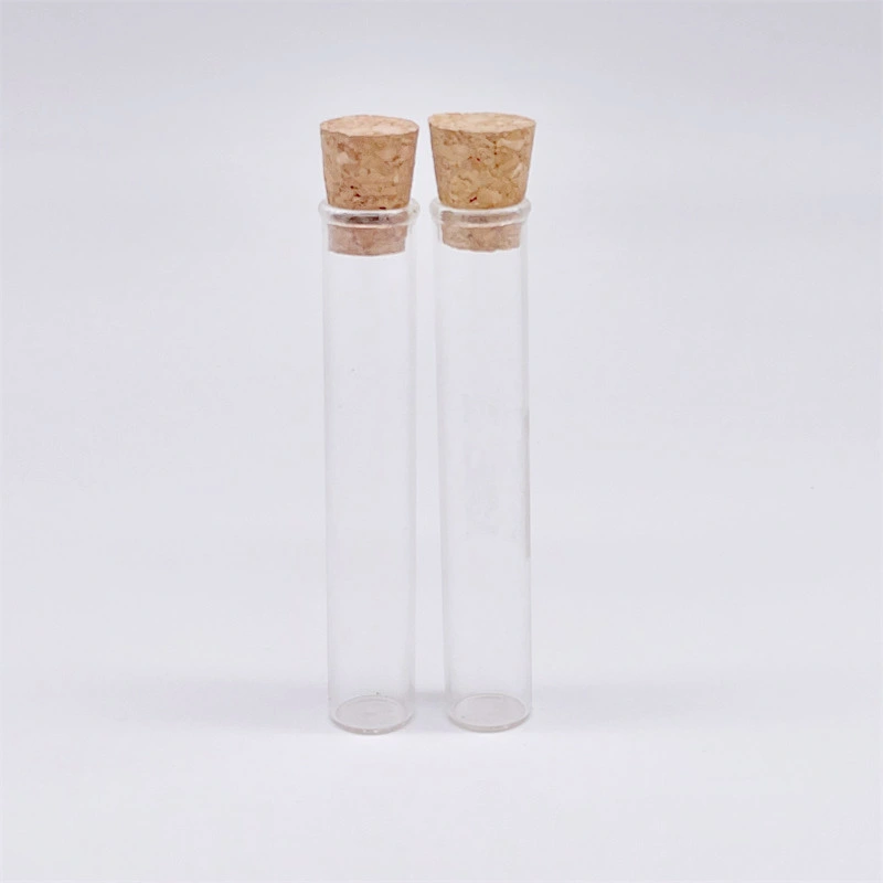 Borosilicate Glass Clear Cigar Packaging Tube Glass Test Tube for Cigar Packaging