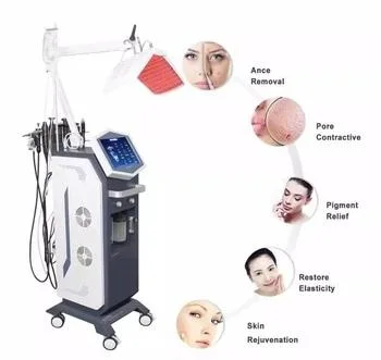 OEM 13 in 1 Peeling Hydro Microdermabrasion Oxygen Jet Aqua Facials Skin Care PDT Facial Beauty Machine