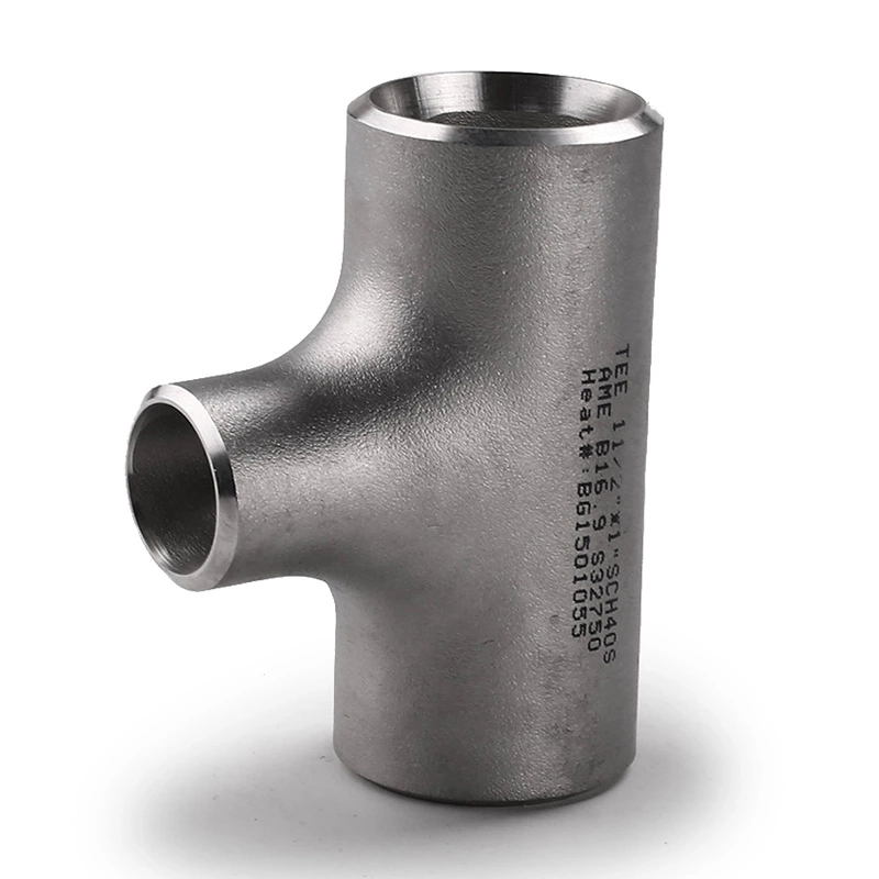 Butt Weld Pipe Fitting Stainless Steel Tube Tee