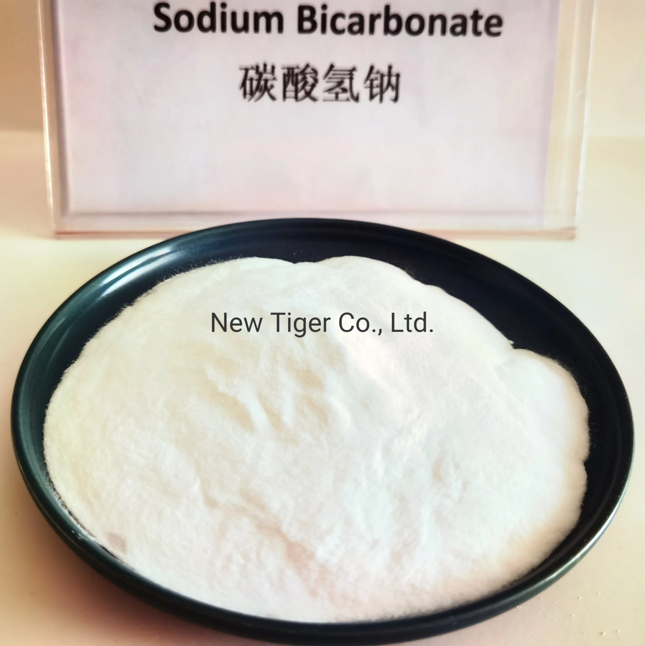 China profesional química Fabricante de bicarbonato de sodio grado alimenticio