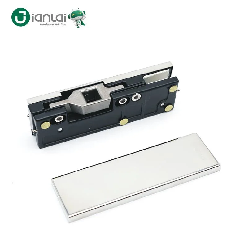 Architectural Glass Hardware Frameless Glass Door Bottom Patch Fitting for Floor Spring