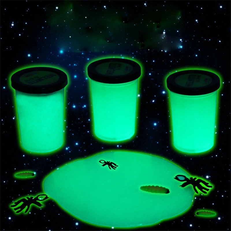 Kids Educational Luminous Glow in The Dark Slime Toy Tricky Party Favors