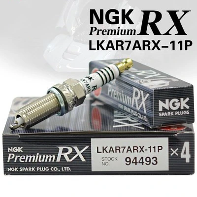 Ngk Bujías Piezas de Recambio Motor Motos Bujia Autopartes Motor 94493 Lkar7arx-11p rutenio Material para los modelos de auto General