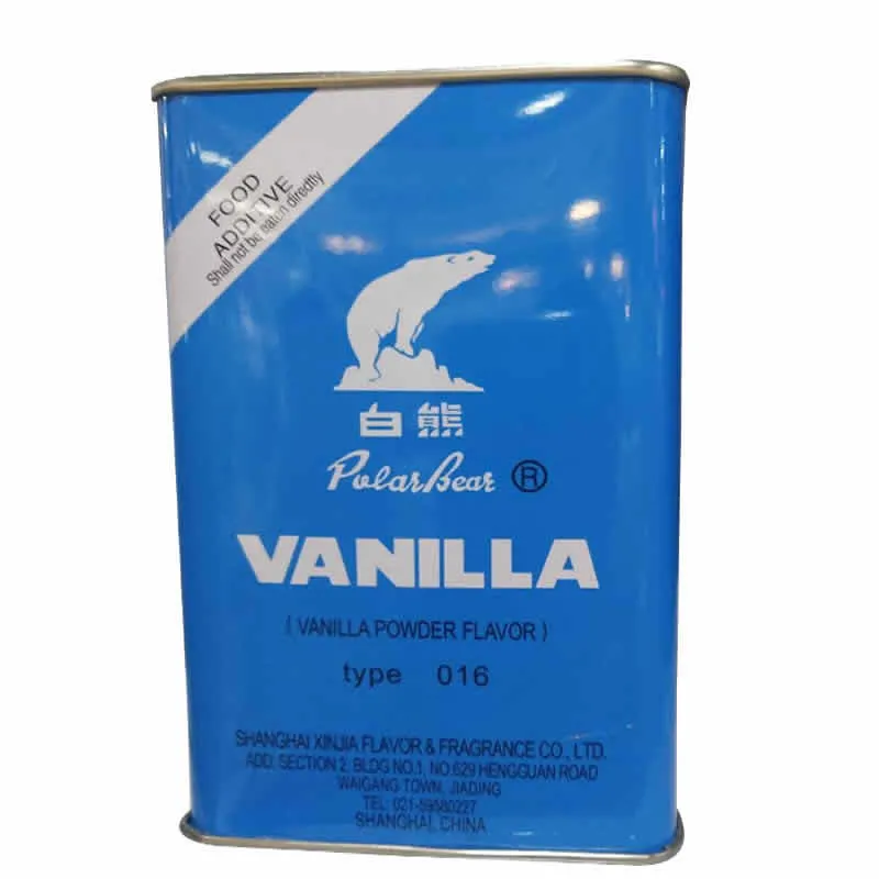 Hot Selling Factory Supply Food Grade Flavoring Polar Bear Vanilla Powder Vanilin