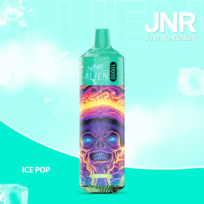 Hot sale stylo Vape jetable Jnr Alien 10000 puffs 20 ml Cigarettes RVB