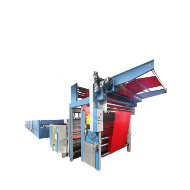 Textile Drying Setting Stenter Machine with Heat Conduction Oil Steam Gas Electric Heating