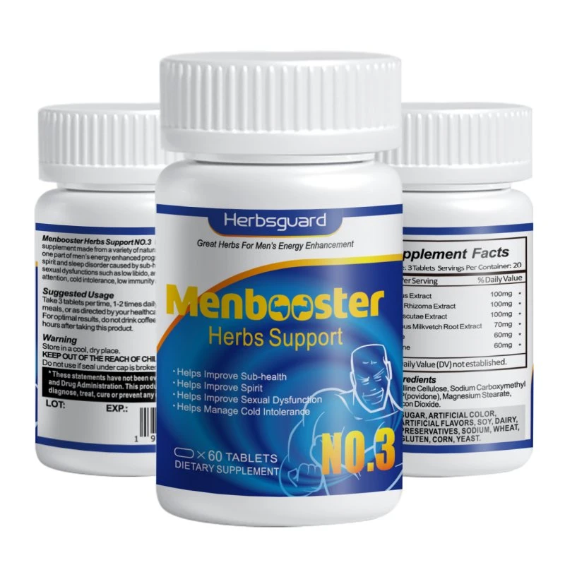 OEM Farmacéutica Pre-entrenamiento Power Delay Suplemento de asistencia médica