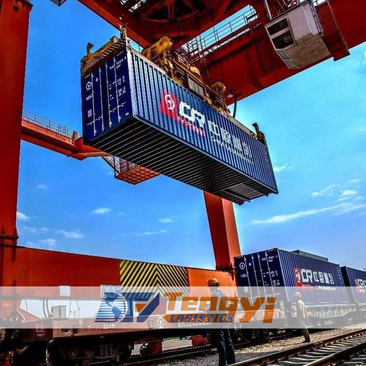 Agent de transport ferroviaire sino-Euro de Chine à l'entrepôt Amazon d'Europe