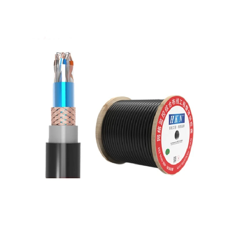 Cat5 Cat5e CAT6 Ethernet Cable-Network Communication Cord for Outdoor LAN Applications