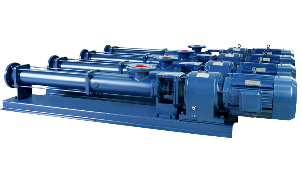 G Type Helical Rotor Sewage Treatment Plant Sludge Slurry Transfer Waste Water Circulation Pumps Single Screw Pump