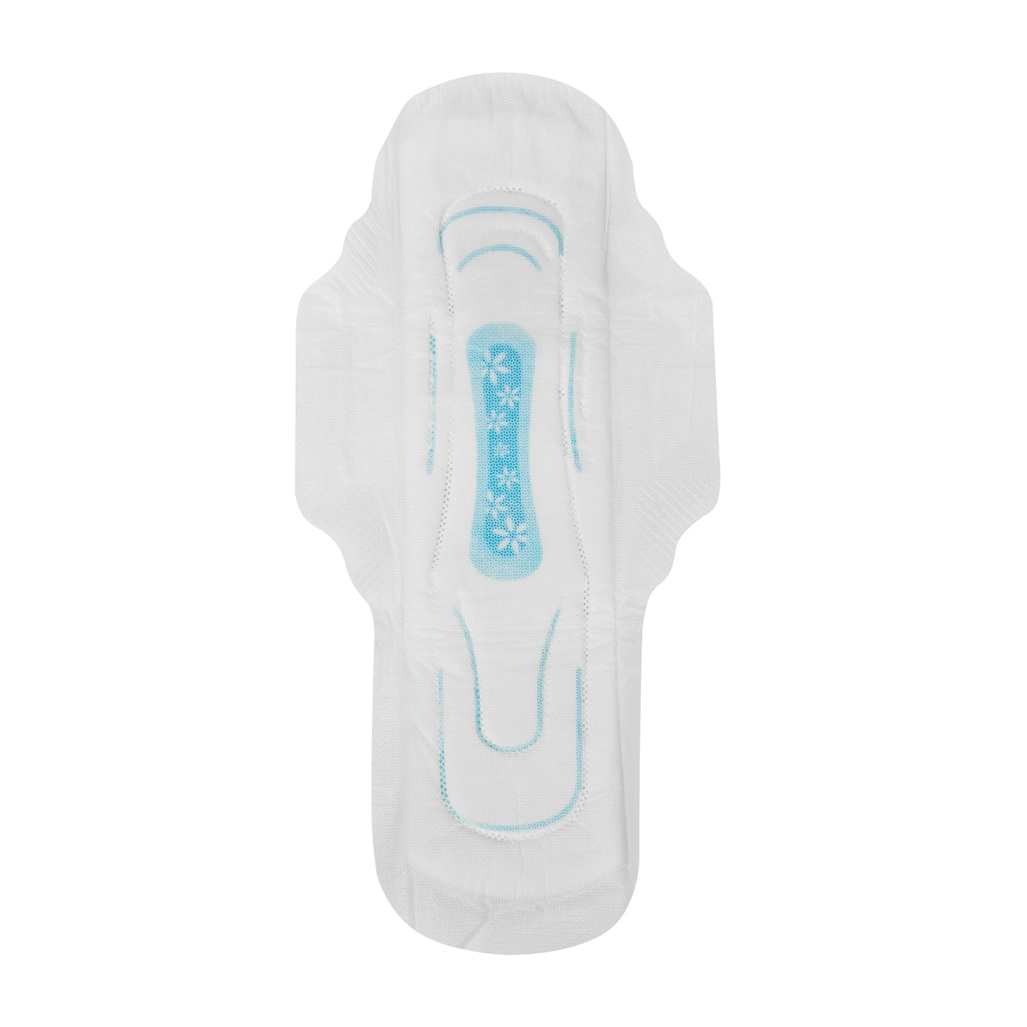 Reißverschluss-Tasche Sepcial Verpackung Sanitär Pad Serviette Lady Vlies Dick Sanitary Pad Private Label für Frau weiblich