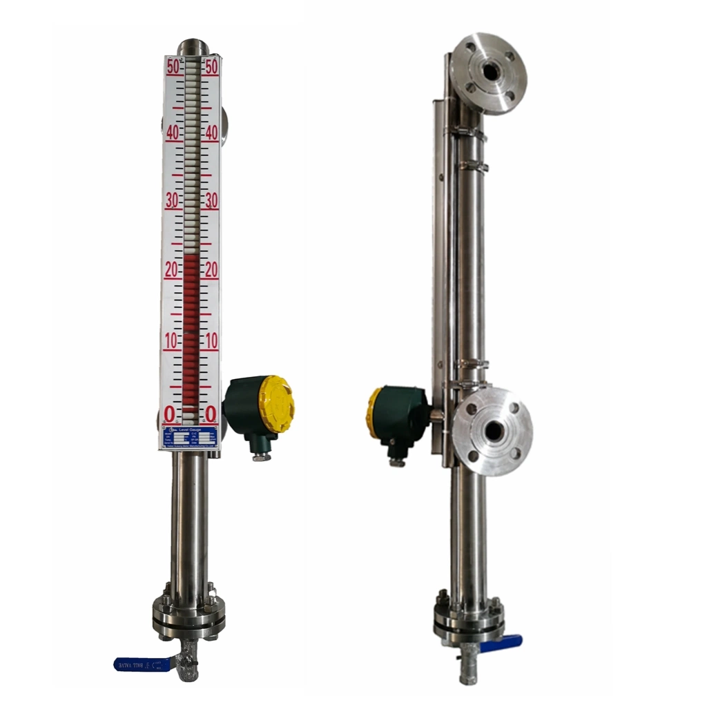 Flotteur Jauge de réservoir - Jauge de niveau magnétique Indicateur de niveau en acier inoxydable